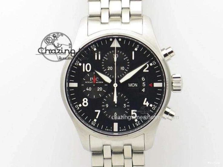 MIROTIME 0807 Affordable Ingeniuer St.Laurens SS Brown Dial MK 1:1 Best Edition On Black Leather Strap A 7365